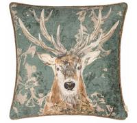 Evans Lichfield Avebury Housse de Coussin passepoilée Motif cerf