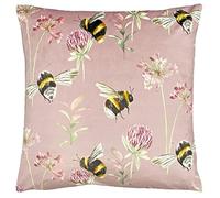 Evans Lichfield Country Bee Garden Housse de Coussin chiné 43 x 43 cm