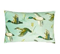 Evans Lichfield Country Duck Pond Housse de Coussin, Polyester, Menthe, 40 x 60 cm