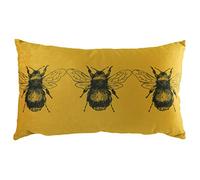 Evans Lichfield Coussin Garni en Polyester Gold Bee 30 x 50 cm