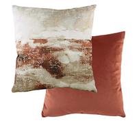 Evans Lichfield Coussin Paysage Couverture, Velours, Terre Cuite, 43 x 43cm