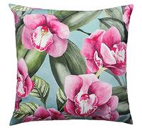 Evans Lichfield Couverture de Coussin d'extérieur d'orchidées, Oeuf de Canard, 43 x 43cm