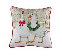 Evans Lichfield Goosie Housse de Coussin en Velours Multicolore 43 x 43 cm