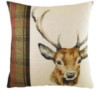 Evans Lichfield Hunter Coussin Garni en Plumes Motif cerf