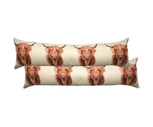 Evans Lichfield Hunter Highland Cow Projet d'exclusion, Multicolor, 92 x 23cm