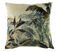 Evans Lichfield Kibale Scène de Plumes Coussin Rempli, Multicolore, 43 x 43cm