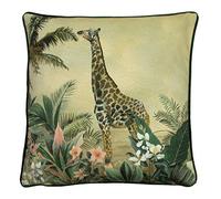 Evans Lichfield Manyara Plumes Coussin rempli, Polyester, Girafe