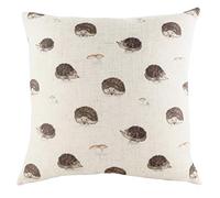 Evans Lichfield Oakwood Coussin rembourré en Polyester Motif hérissons 43 x 43 cm