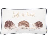 Evans Lichfield Oakwood Hedgehogs Housse de Coussin, Multicolore, 30 x 50cm