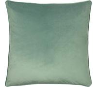 Evans Lichfield Opulence Plumes Coussin rempli, Polyester, Eau De Nil, 55 x 55cm