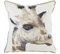 Evans Lichfield Safari Coussin rembourré en Plumes Motif Girafe