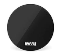 Evans BD22MX1B - Peau de grosse caisse de fanfare noire MX1, 22 pouces