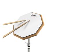 Evans RealFeel Attacktile Kit Scolaire Pad d'Entraînement, 10 Pouces | Les pads RealFeel offrent une réponse réaliste, une pratique silencieuse, une construction durable et un rebond régulier.