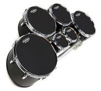 Accessoire Percussions et Batteries Evans TT06MXB - Peau ténor pour fanfare noire MX, 6 pouces