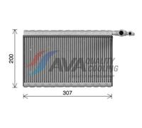 Évaporateur de climatisation HIGHWAY AUTOMOTIVE 41011004HW