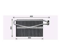 Évaporateur de climatisation HIGHWAY AUTOMOTIVE 41033003HW