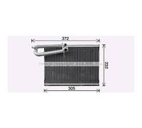 Évaporateur de climatisation HIGHWAY AUTOMOTIVE 41057003HW