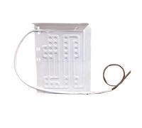 Évaporateur de réfrigérateur 26x21cm, plaque froide en aluminium for congélateur, pièces vitrine réfrigérée, évaporation gonflable