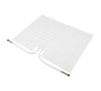 Évaporateur Plat en Aluminium pour Réfrigérateur, Réparation Vitrine | Panneau D’échange Thermique Blanc, Installation Facile, Confinement des Fuites, pour Refroidissement Stable en Magasin
