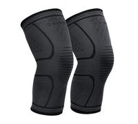Evapure Lot de 2 genouillères - Excellent soutien et protection complète - Soulagement de la douleur - Récupération d'une blessure - Système antidérapant - Convient pour divers sports (taille M)