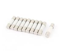 Evarbuild 10 pieces 250V 5A T5A Delai D'action Retardee Fusibles En Ceramique Tubes 5x20mm
