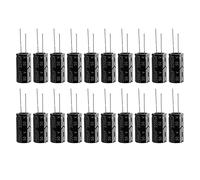 Evarbuild 20 pieces 2200uF 50V 105C Condensateurs electrolytiques polarises 16x31mm