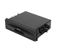 Evarbuild BoîTe de Rangement Universelle Convient pour Voiture -38 Kit de Poche D'Installation de de de Bord Din Simple Monocouche Automatique 177X50X120Mm