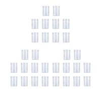 Evarbuild Lot de 30 bocaux alimentaires scellés en plastique transparent de 500 ml avec couvercle pour bonbons, , thé parfumé