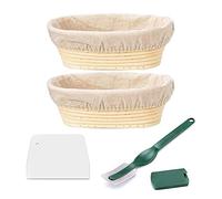 Evarbuild Paniers à pain Banneton - Paniers à pain ronds pour épreuves de levain