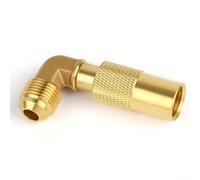 Évasement mâle 3/8 pour raccord coudé pour grilles de 17 et 22 pouces avec faible pression nominale et corps en laiton pour une configuration fiable du débit de gaz