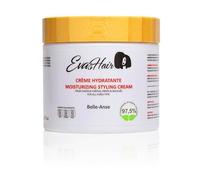 EvasHair - Belle-Anse - Crème Hydratante de Coiffage - Sans Rinçage - Souplesse & Éclat - Cheveux Crépus, Frisés, Bouclés - 97,5% d'Origine Naturelle - Fabriqué en France - 500ml