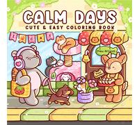 Évasion de coloriage pour adultes : Les aventures charmantes des rues des jours calmes - Laissez les promenades remplies d'animaux de compagnie, les devantures de magasins confortables et les teintes