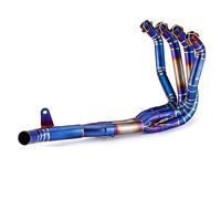 Évasion D'échappement De Moto Modifier Connecter Le Tuyau Liaison Intermédiaire Avant Du Système Complet Pour Kawasaki Z900 2017-2022 Moteur(4 Original)