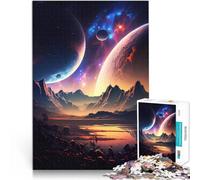 Évasion du lac Planet Puzzle Adulte 1000 pièces Défi Difficile pour soulager Le Stress Car C'est Un pour Toute la Famille 38x26cm