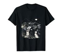 Évasion paisible en Montagne avec Golden Retriever T-Shirt Graphique avec Valeur