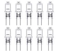 EvaStary Ampoules halogènes G4, ampoule capsule 20 W 12 V, intensité variable, 300 lm, blanc chaud 2800 K angle de faisceau 360 ° ampoule capsule pour remplacement d'ampoule (10 pièces)