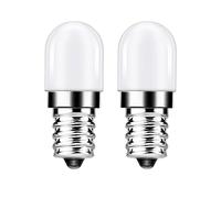 EvaStary Bombilla LED E14, 1.5W equivalente a bombillas de frigorífico de 15W, luz fría de 6000K 150ML, adecuada para frigoríficos, para cocina y máquina de coser No regulable, paquete de 2