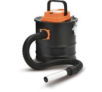 EVATRONIC - Aspirateur de Cendres Format bidon 800W - Fonction soufflerie, Filtre Lavable, cuve 10L, Filtration HEPA, Tuyau 80 cm avec Embout alu