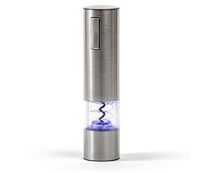 EVATRONIC - Tire Bouchon Electrique Sans-Fil Rechargeable - Ouvre bouteille automatique - Livré avec coupe-capsule et stop-gouttes - Idéal Cadeau pour Amateurs de Vins