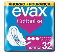 EVAX Cottonlike Compresas Normal Alas Compressé