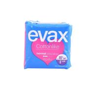 Evax Cottonlike Compresas Normal Con Alas 16 Unidades