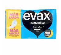 Evax Cottonlike Lot de 18 Serviettes hygiéniques avec ailettes