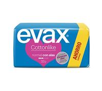 Evax Cottonlike Normal Serviettes Hygiéniques avec Ailes 32-Pièces