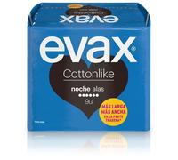 Evax Cottonlike Nuit Avec Ailettes Serviettes Hygiéniques 9 Unités