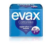 Evax Cottonlike Superplus Serviettes hygiéniques avec ailettes 10 u.