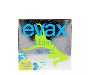 EVAX LIBERTY compresas normal 12 u