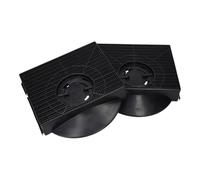 EVAYP Lot de 2 filtres à charbon actif compatibles avec Elica F00189/S, Whirlpool CHF303, 484000008581, AEG 9029793602, 50271650009, IKEA Nyttig FIL 558