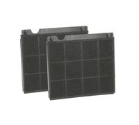 EVAYP Lot de 2 filtres à charbon actif compatibles avec plusieurs modèles Elica CFC0141529 F00333/S AEG Zanker Zanussi 9029793818 Type15 E3CFE15 Whirlpool 484000008575 Candy 49008421 Ariston C0030811