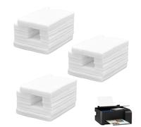 EVBOTGEE 3 Packs de tampons d’encre de rebut pour EcoTank - Tampons en éponge compatibles pour ET-2800 ET-2803 ET-2820 ET-4700 ET-4800 ET-2710 Series, Tampon en éponge pour imprimante