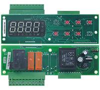 EVCO EVX003N7XXBXX02 Régulateur électronique pour réacteurs à oztiry 7919.37NMV.00, 7919.27NMV.00 Affichage 4 chiffres Dimensions d'encastrement 155 x 45 mm NTC(PTC)